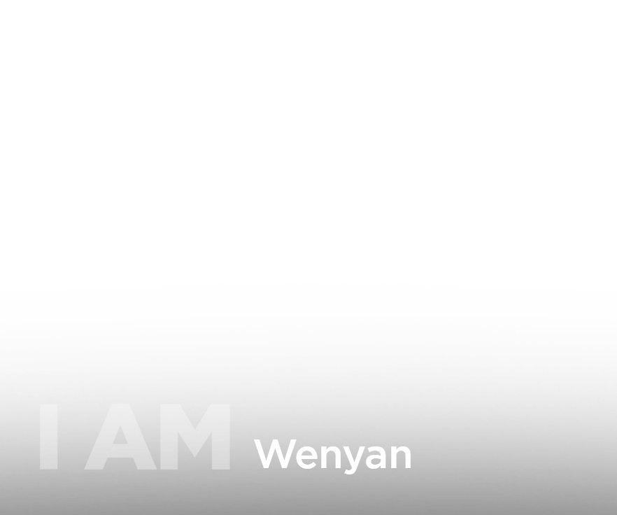 I AM Wenyan text overlay