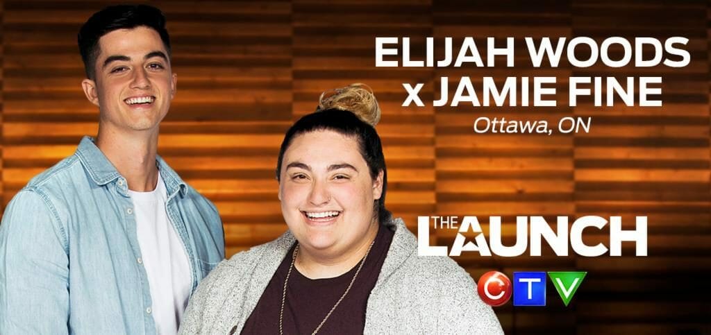 Elijah Woods x Jamie Fine on CTV’s The Launch