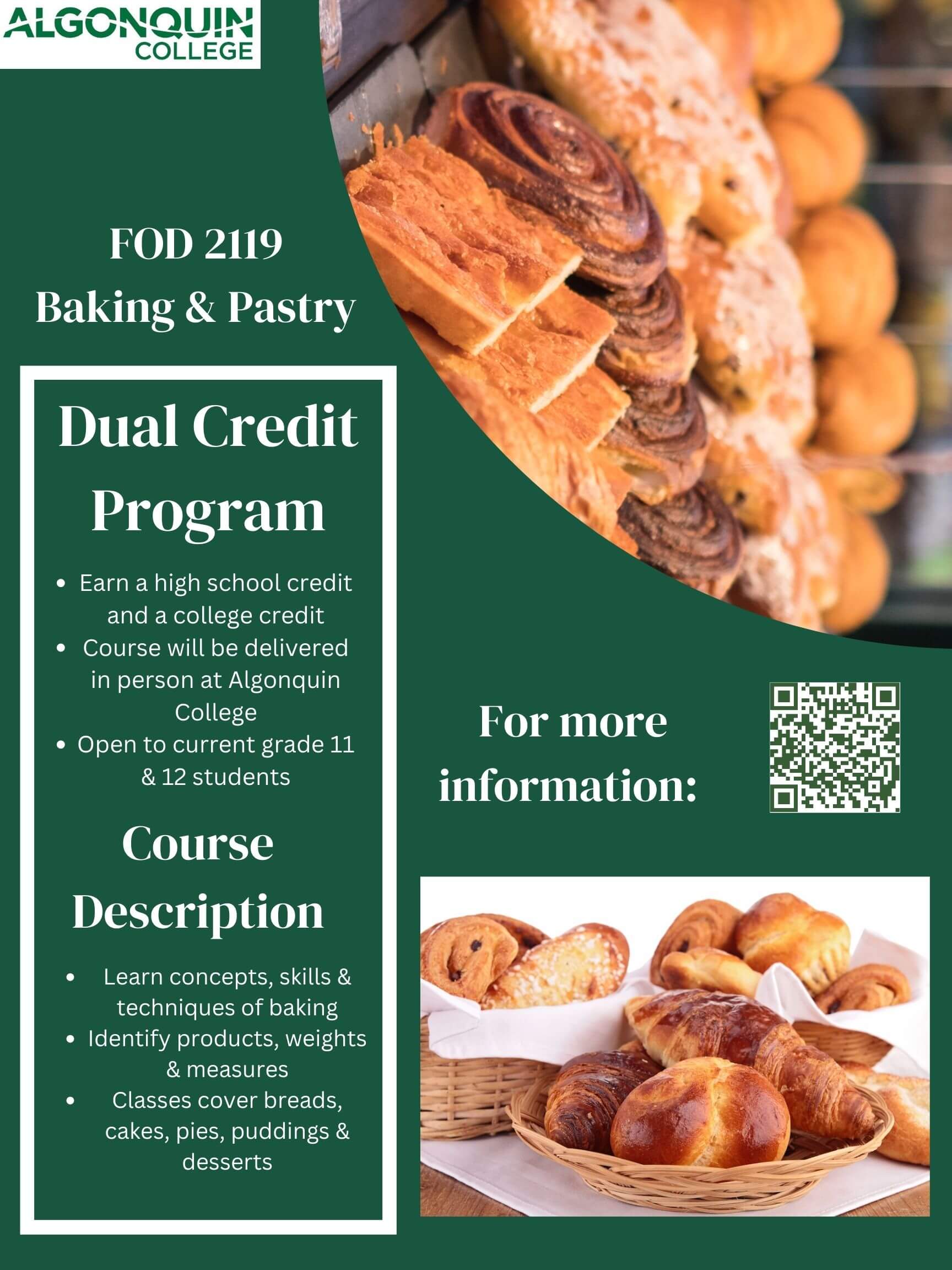 FOD2119 Introduction to Baking and Pastry Office of Academic