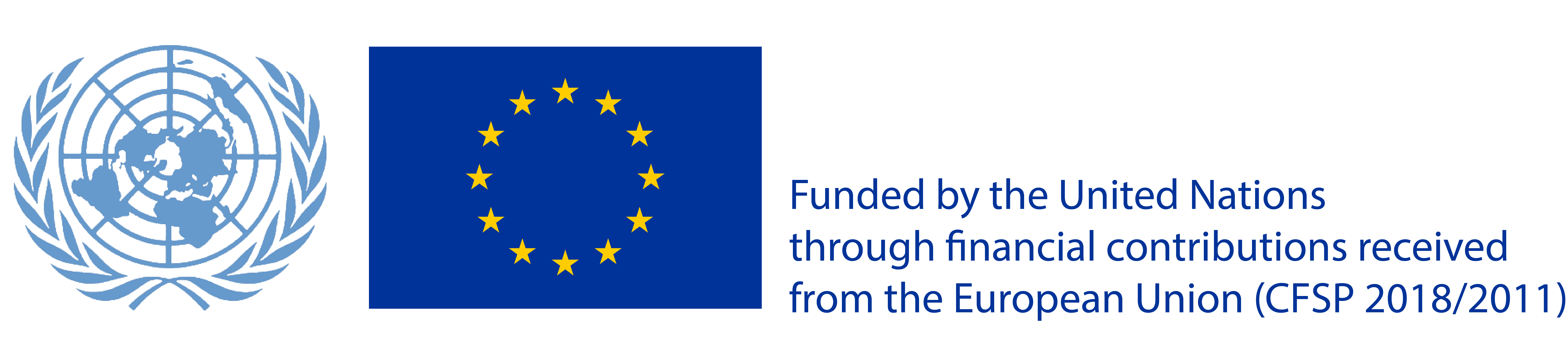 Funded by the United Nations through contributions from the European Union. 
