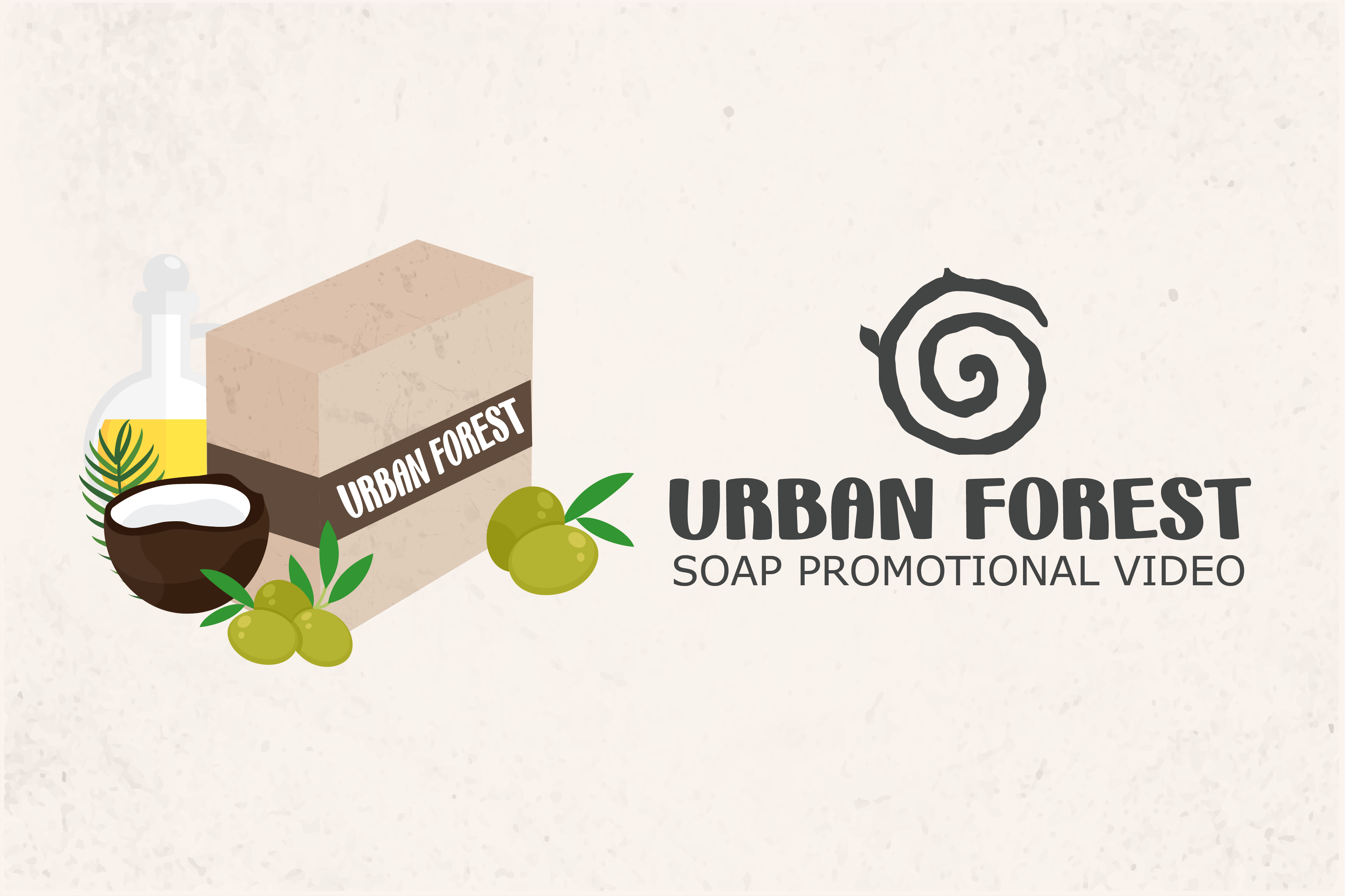 Urban forest soap commercials project banner image. 