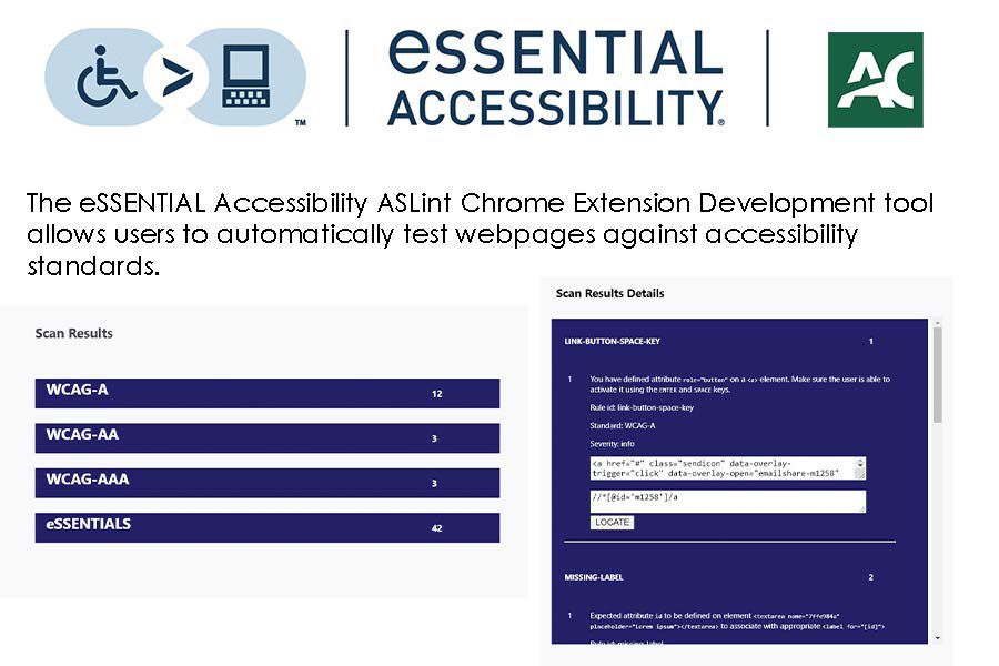 eA Web Accessibility Testing Toolkit