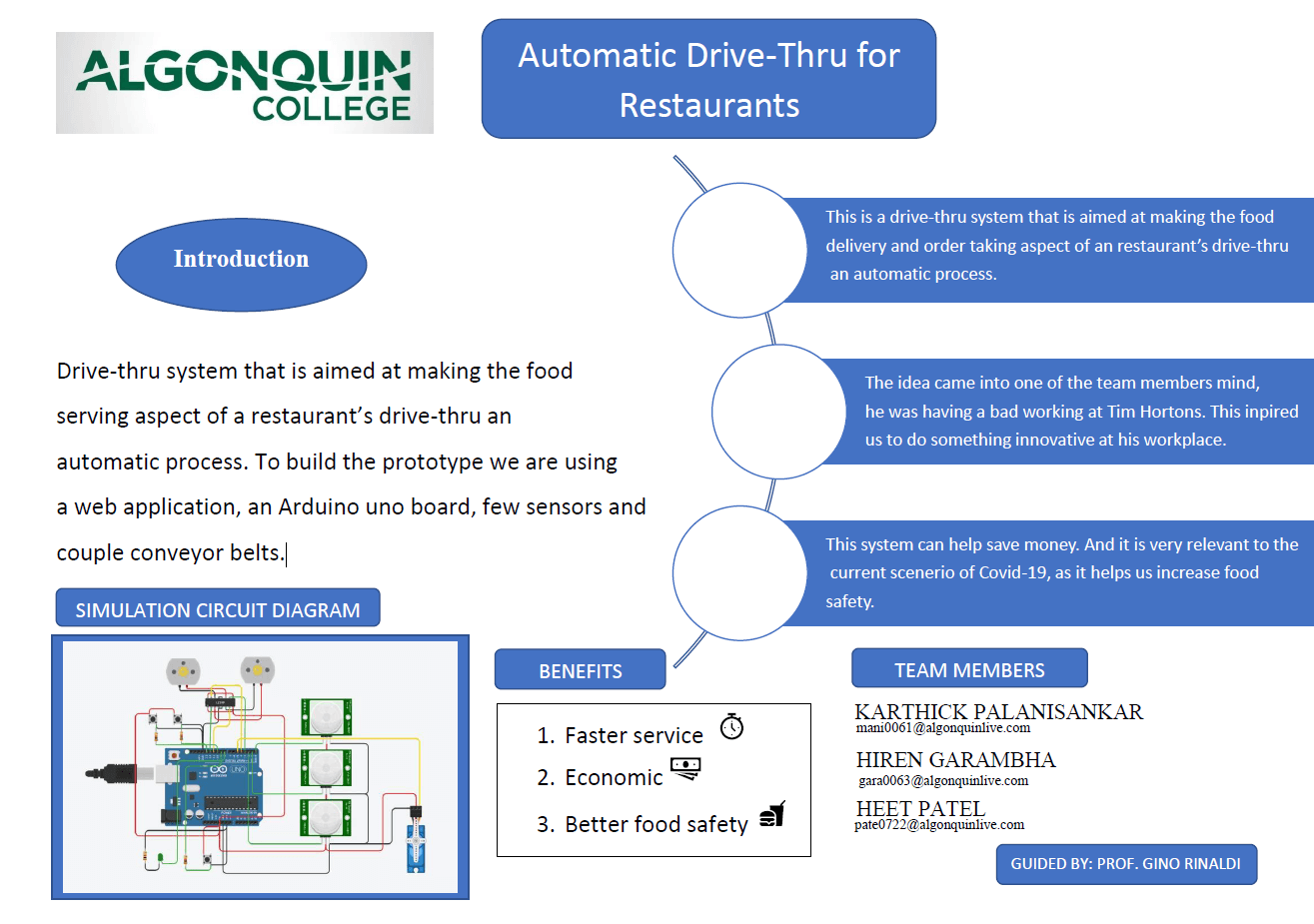 Automatic Drive-Thru for Restaurant