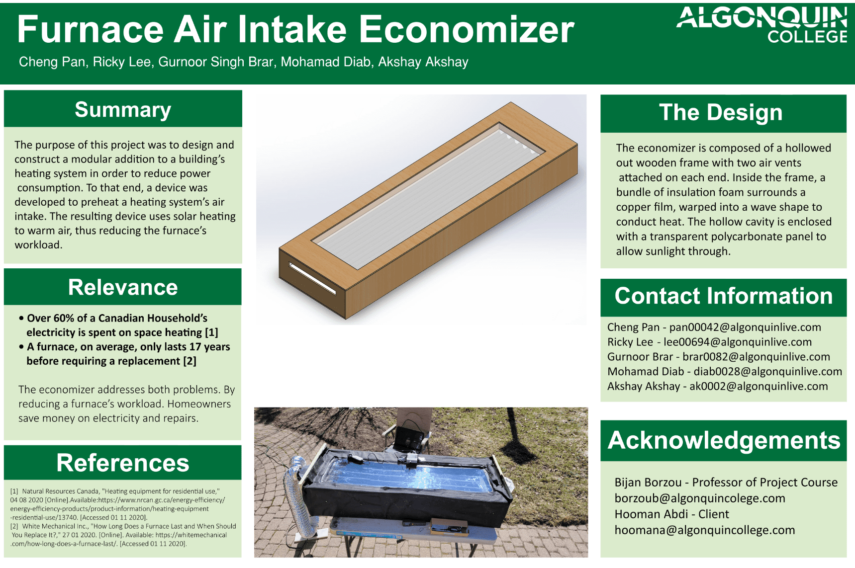 Furnace Air Intake Economizer banner image. 