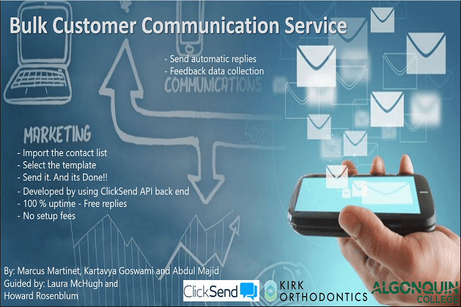 Bulk Customer Communication Service
