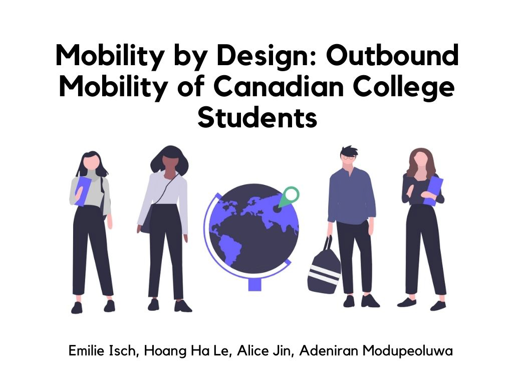 Mobility by Design: Outbound Mobility of Canadian College Students