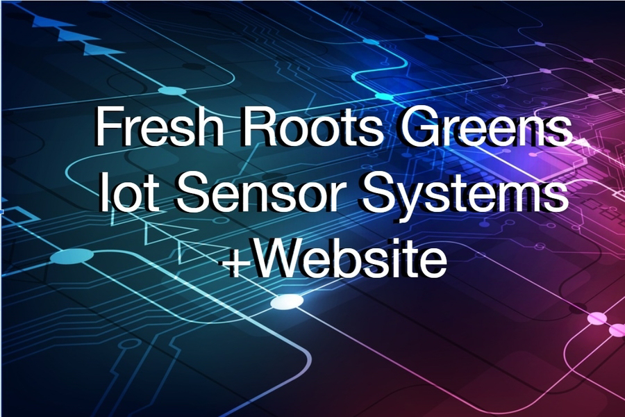 Microgreens sensor systems and E-commerce Website