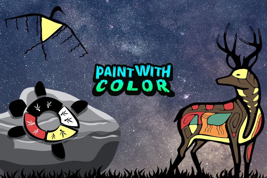 Powwow Project E-Learning Color Game