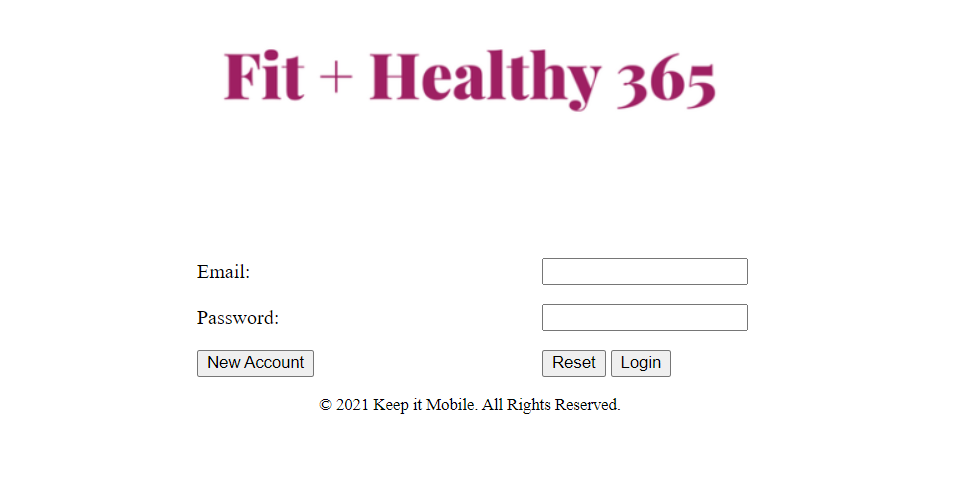 Fit + Healthy 365 