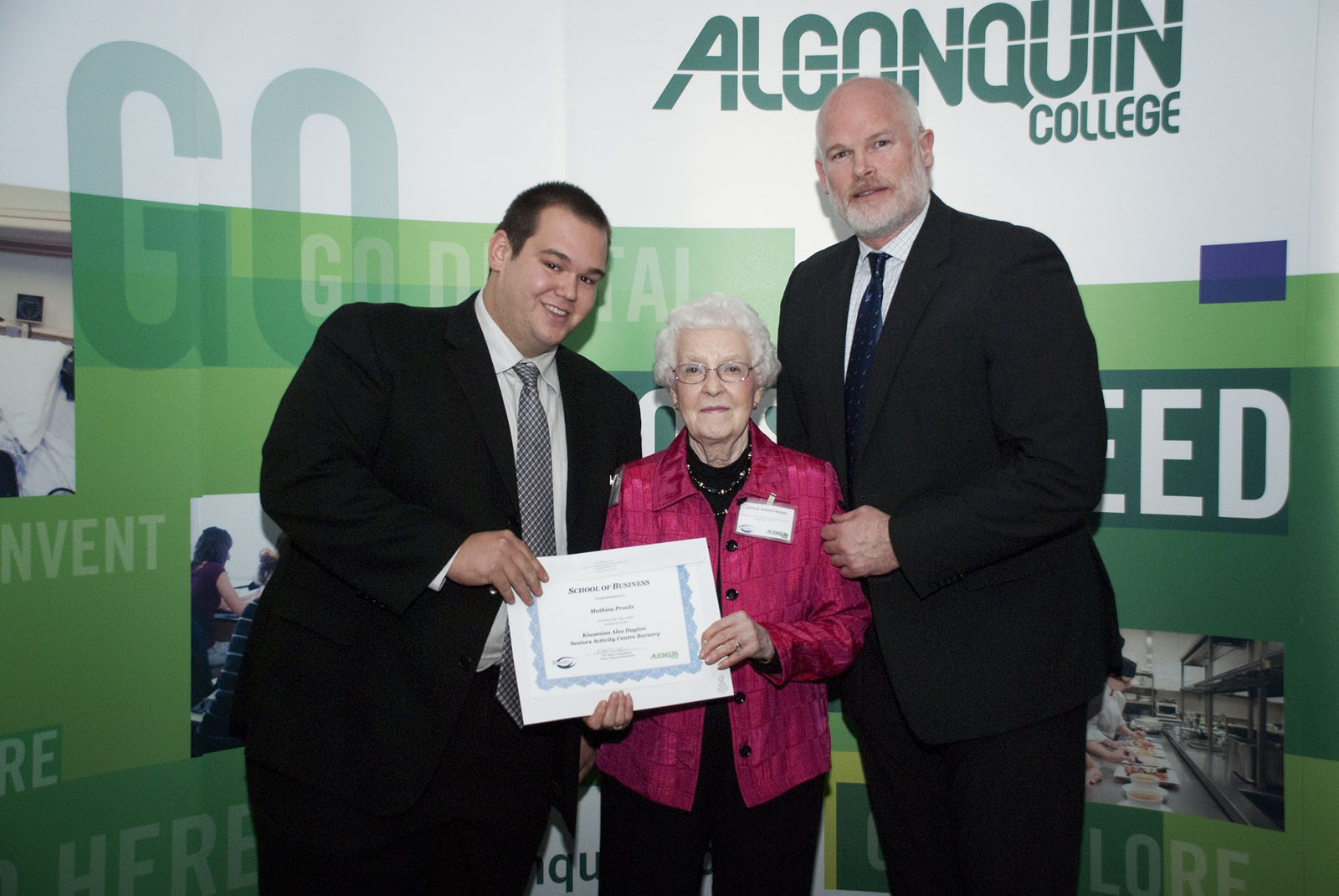 Kiwanian Alex Dayton Seniors Activity Centre Bursary School of