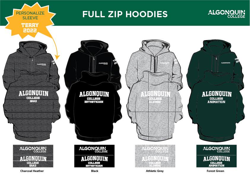 Full Zip Hoodies