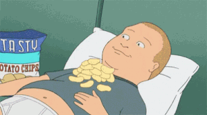 Eating Chips in Bed