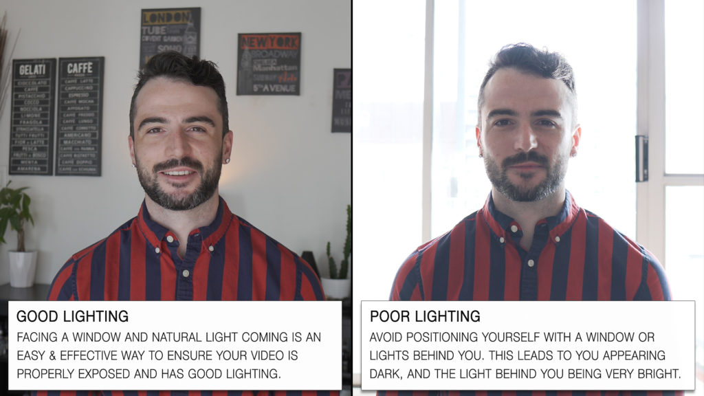 good vs bad lighting