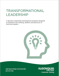 Transformational Leadership brochure