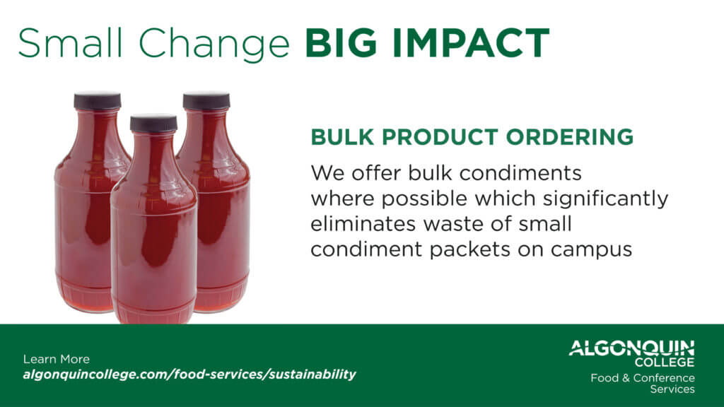 Bulk Product Ordering Food & Conference Services