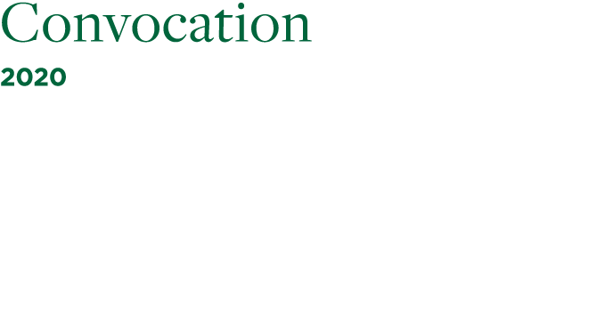 Convocation 2020