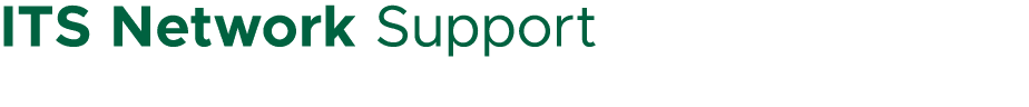 ITS Network Support