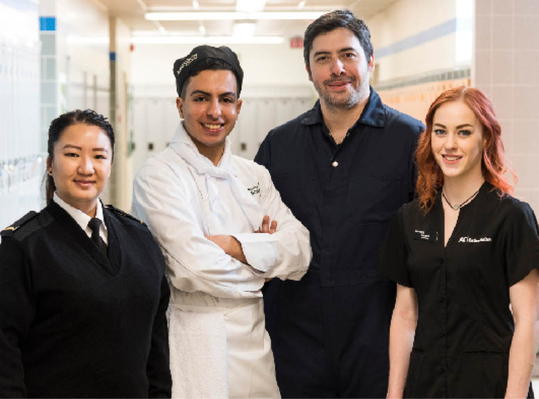 Photo of hanging plants in the Spiritual Centre. 