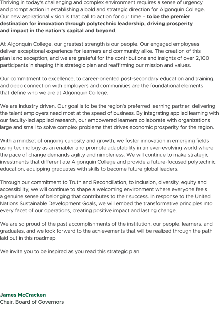 Thriving in today’s challenging and complex environment requires a sense of urgency and prompt action in establishing...