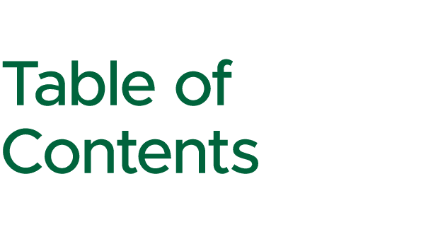 Table of Contents