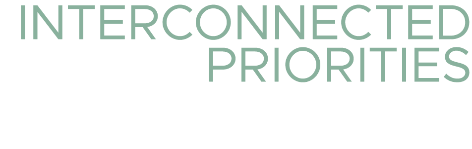 INTERCONNECTED PRIORITIES