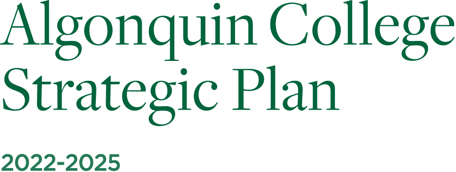 Algonquin College Strategic Plan 2022-2025