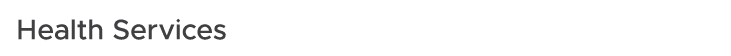 Health Services