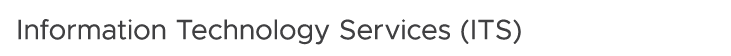 Information Technology Services (ITS)