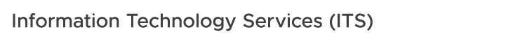 Information Technology Services (ITS)