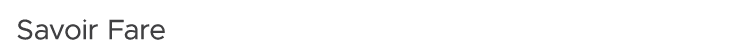 Savoir Fare