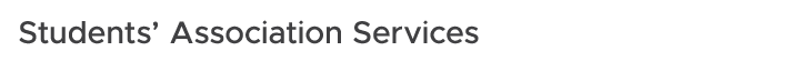 Students’ Association Services