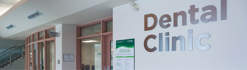 Photo of the outside of the Dental Clinic at the Ottawa campus.