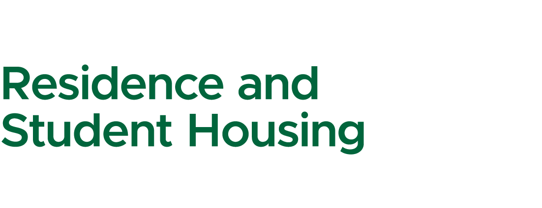 Residence and Student Housing