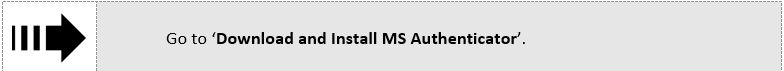 go to download the authenticator app