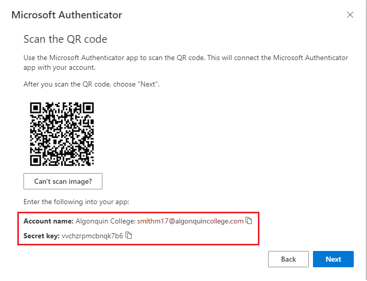 Microsoft Authenticator Help ITS
