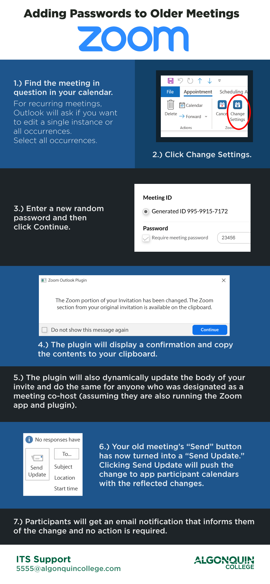 password instructions