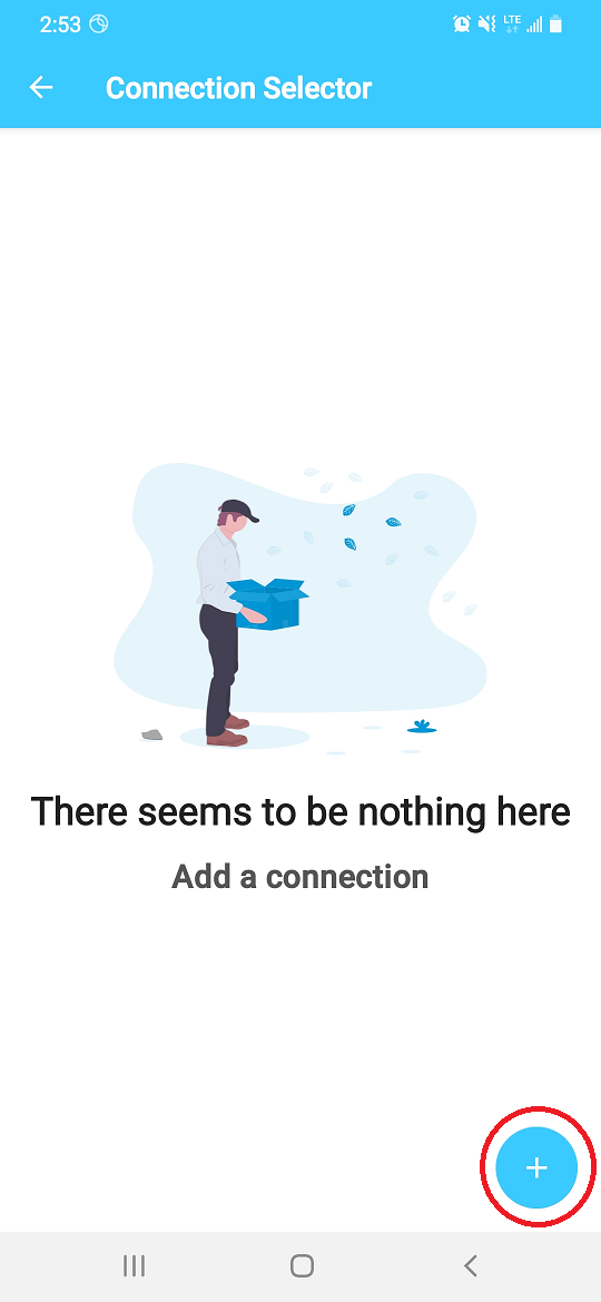 Android adding connection
