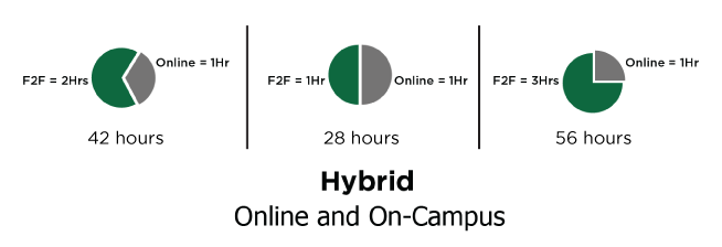 Hybrid Online and On Campus