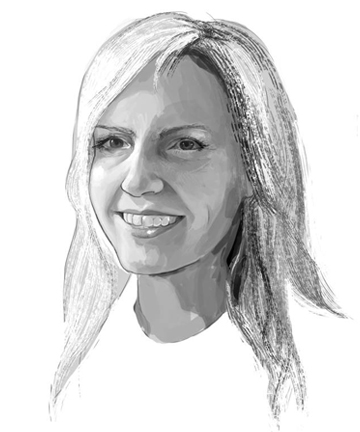 Illustration of Angela Fahlman