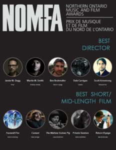Northern Ontario Music and Film Awards poster