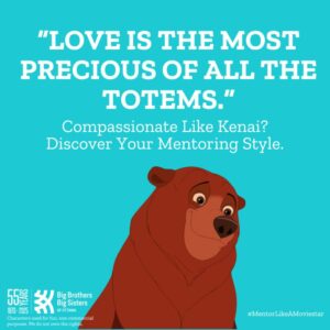 Advertising work done by our students that is being used by Big Brothers Big Sisters Ottawa