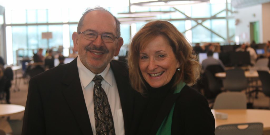 Leo Lax, Executive Managing Director at L-SPARK and Cheryl Jensen, President & Chief Executive Officer