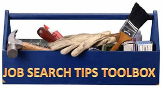 Job search tips tool box
