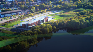 Aerial Shot - Waterfront Campus