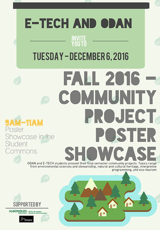 Community Project Poster Showcase - Pembroke Campus