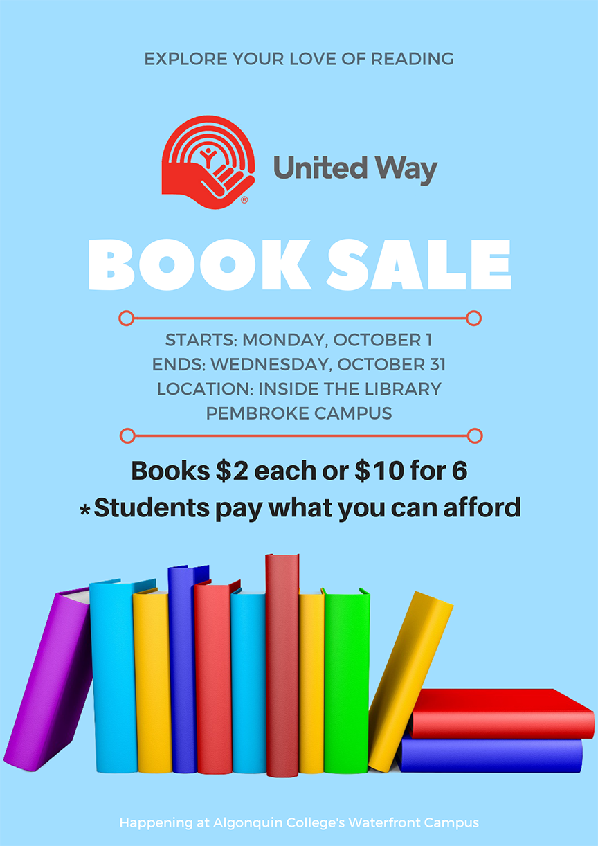 United Way Book Sale Pembroke Campus