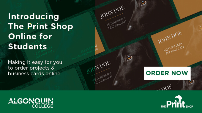 web print algonquin