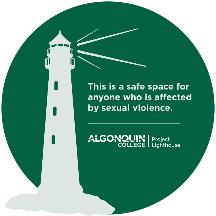 Lighthouse Safe Space Sticker