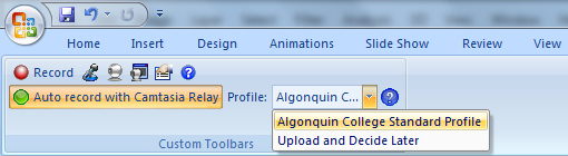 PowerPoint Add-In for Camtasia Relay 