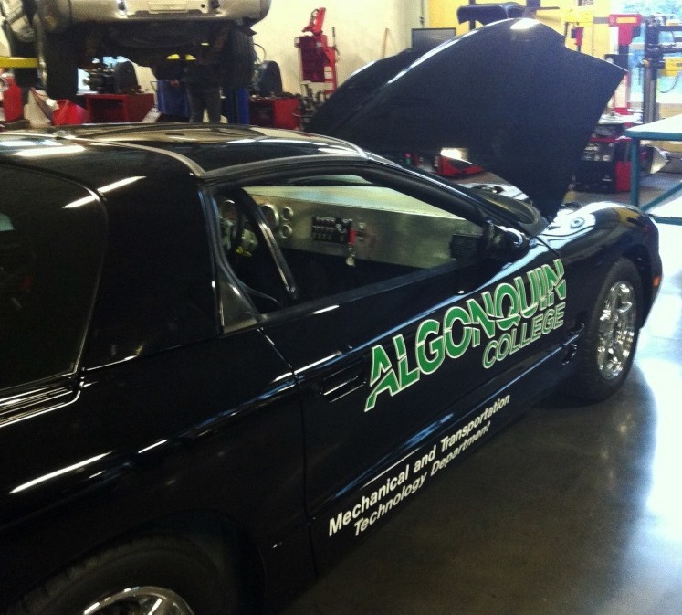 Algonquin College Racecar featured in the June 2014 Car Craft